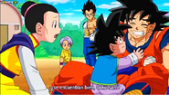 Milk se preocupa por Goku