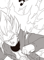 Vegeta Xeno como Supersaiyano 2 manga