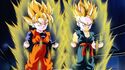 Goten and Trunks transform into Super Saiyans