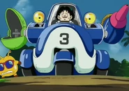 Caramel Man 003 in the 1997 Dr. Slump remake anime