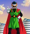 Great Saiyaman preparing his Great Saiyaman Beam