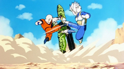 Krillen and Trunks Attack