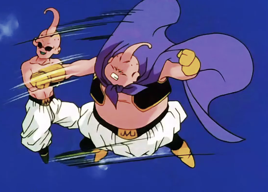 Majin boo gordo também está em um casulo. #frieza #majinboo #vegeta #g