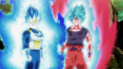 Vegeta e Son Goku SSB Full Power