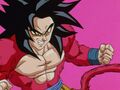 Goku recovers from Super Baby Vegeta 2's attacks