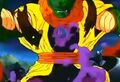 Great Namek Lord Slug with a hole through his chest