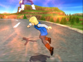 Android 18 uses the Sadistic 18 elbow