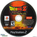 PlayStation 2 disk for Budokai Tenkaichi