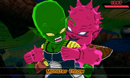 DB Fusions Dodoria Monster Throw (Special Move - Pic 1)