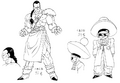 1451(Daiz6).png (104 KB) Androids 14 and 15, as designed by Akira Toriyama (Daizenshuu 6)