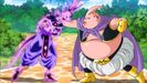 Rage Mode Beerus facing Majin Buu