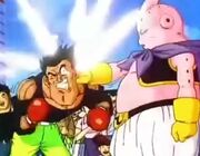 Buu striking pit bull pete