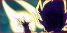 Vegeta firing energy blasts