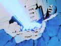 The explosion caused by Future Trunks' attack in The History of Trunks