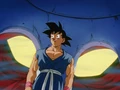 Ultimate Shenron hearing the wish