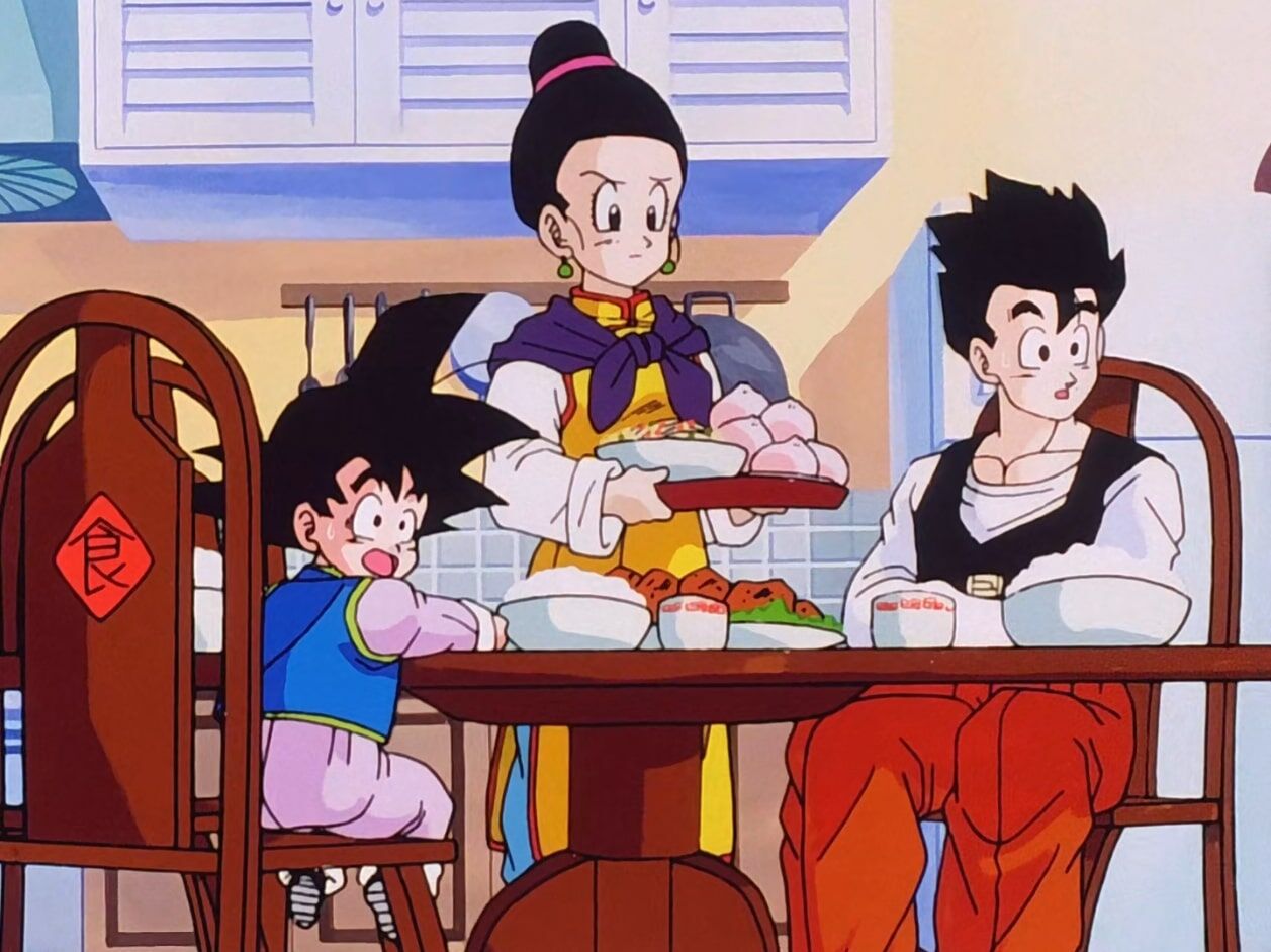 The Sayajin Family Attack 🔥 #dragonball #dragonballz #goku #gohan #goten