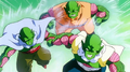 Three Namekian Warriors arrive