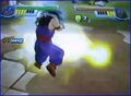 Gohan fires Consecutive Ki Blasts/Gekirestu Madan in Infinite World