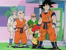 WhenRaditzVisitsEarth.jpg (19 KB) Goku with his friends