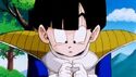 Gohan asking Bulma if he can go with her to do his homework