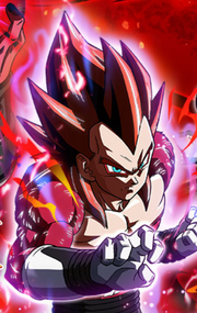 Vegeta Xeno Saiyano 4 al Ultramáximo Poder Rompedor de Límites