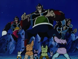 Bardock - The Father of Goku - Great Ape Team Bardock vs. Kanasans