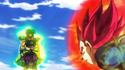 Broly vs Super Saiyan God Vegeta