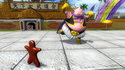 Majin Buu uses the Chocolate Beam in Zenkai Battle Royale