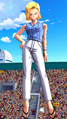 DB Legends Android 18 (DBL16-07S) Win (Victory Cutscene - World Tournament Arena)