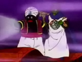 Mr. Popo opens the door to the location of the Seven Air Currents