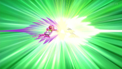 Goku e Bill-Monaca luta