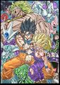Masaki Sato's Special drawing of the Dragon Ball Z movies for Barcelona convention, November 9th, 2018
