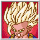 Super Saiyan 2 Gohan's portrait in The Legacy of Goku II