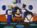 Z Fighters in the ship in Plan to Eradicate the Saiyans