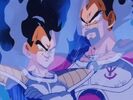 King Vegeta with his son