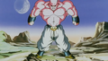 The huge Majin Buu standing