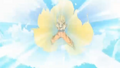 Goku fires the Super Kamehameha at Akami in Super Collaboration Special