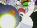 A Frieza Soldier charging his arm cannon