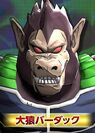 Great Ape Bardock art for Battle of Z