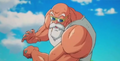 Master Roshi prepares another MAX Power Kamehameha in Resurrection ‘F’