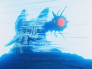 The cannon gets destroyed