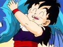 Gohan carrying a Big Fish