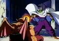 Piccolo charges a Ki Blast to kill Wings