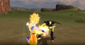 Super Saiyan 2 Goku's High Speed Movement