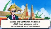 World Tournament Announcer Cutscene Another Road