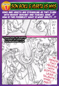 Goku, Whis, and Vegeta in Resurrection ‘F’