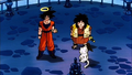Goku et Karin (Yajirobe aussi)
