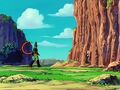 The island where Cell absorbed Android 18