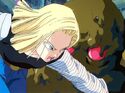 Android 18 attacks Bio-Broly