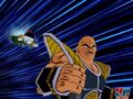 Chiaotzu attacking Nappa from behind